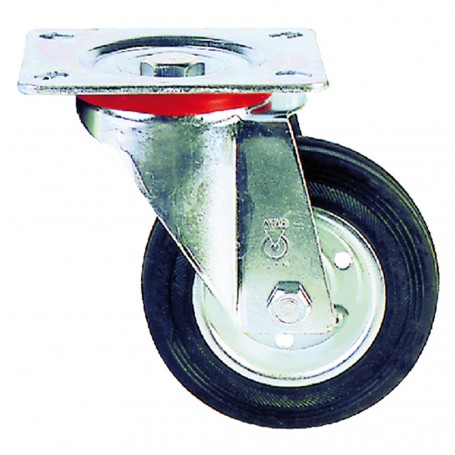 RUOTA PER CARRELLI ART. 80  diametro  mm 200 x 50 port. kg 205