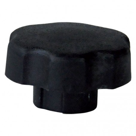 VOLANTINO CON BUSSOLA FILETTATA CIECA M6  diametro  mm 30