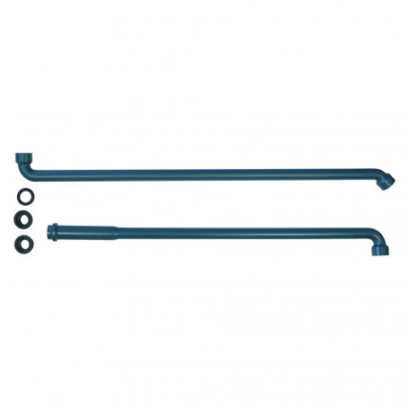 TUBO DI CACCIATA AD INCASSO 45-90 con o-ring