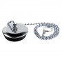 TAPPO CON CATENA  diametro  27 per bidet/lavabo