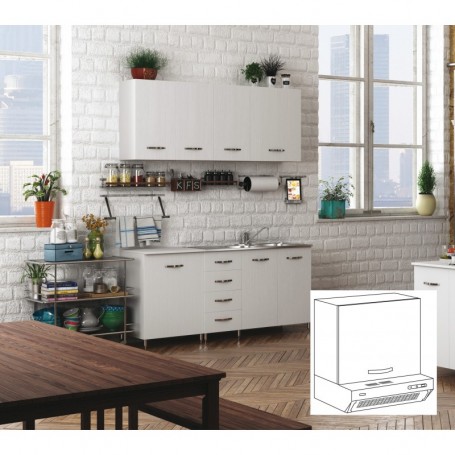 KIT CUCINA P.SOPRACAPPA 1A CM.60X30X49H BIAN.