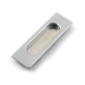 MANIGLIA QUADRA PORTA SCORR C\FORO E SENZA CRO SAT