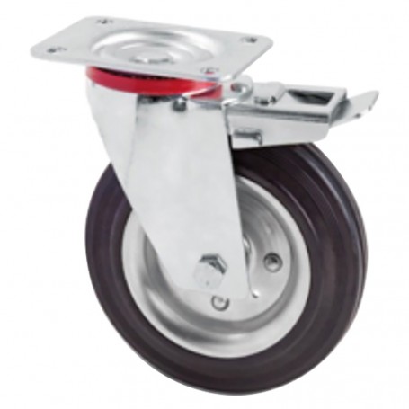 RUOTA PER CARRELLI ART. 103  diametro  mm 100 x 30 port. kg   70