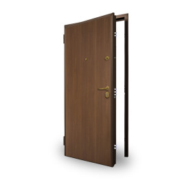 C PORTA BLINDATA C\CONTROT CL.3 NOCE M 80X210 SX