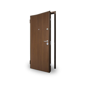 C PORTA BLINDATA C\CONTROT CL.3 NOCE M 90X210 SX