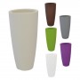 VASO TONDO  STILO   diametro  cm 33 x h 70 - 12 lt. grigio