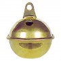 SONAGLI IN OTTONE LUCIDO  diametro  mm 32