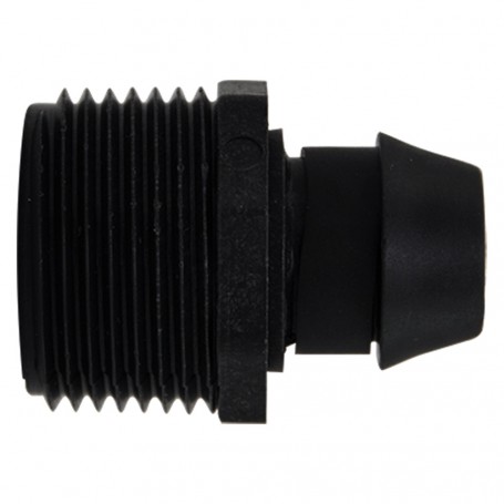 DERIVAZIONE CON GOMMINO FIL. MASCHIO  diametro  16 - 3/4"