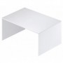 KIT SCRIVANIA CM.120X73X73H A728BFBFK BIANCO