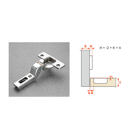 SALICE CERNIERA C2ABP99 F35 COLLO ALTO 17 STANDARD