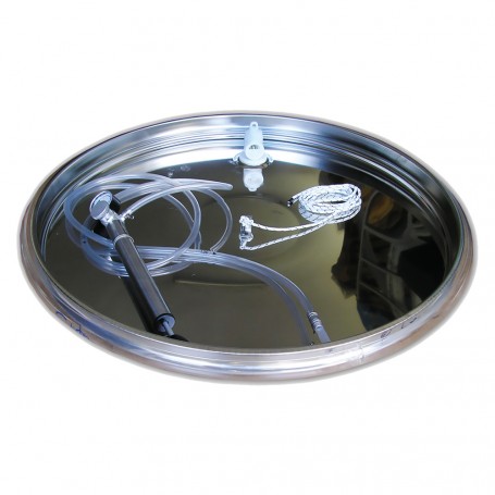 GALLEGGIANTE A CAMERA D ARIA CON POMPA lt. 150 -  diametro  480 mm - Cordivari