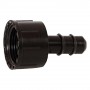 RACCORDO PORTAGOMMA CON GHIERA FEMMINA  diametro  16 x  3/4"