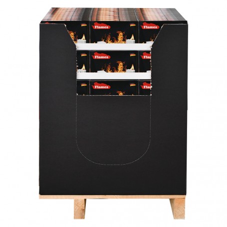 ESPOSITORE ACCENDIFUOCO  FLAMES  48 CUBI 270 confezioni