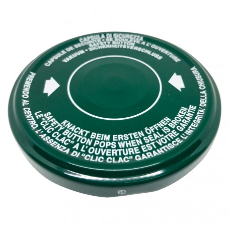 TAPPO PER VASO VETRO BOCCACCIO  CLIC CLAC   diametro  mm 82 - cf. 100