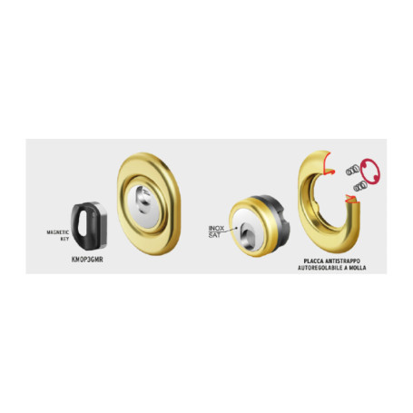 DISEC MR 500F DEFENDER MAGNETICO CIL SAG CR SAT