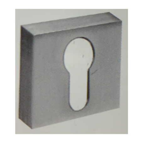 BOCCHETTA QUADRATA FORO YALE CROMO