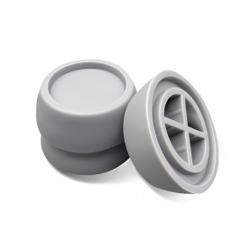 PIEDINI IN GOMMA SET 4 PEZZI ANTIVIBRAZIONE