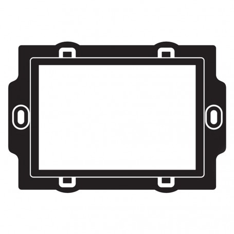 SUPPORTO MODELLO  PL  PER SERIE PLAIN 3 moduli