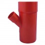 DERIVAZIONE RIDOTTA 45 IN PVC 45"  diametro   100/80