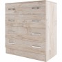 KIT CASSETTIERA 4C CM.90X80X45 ROVERE VINTAGE K360
