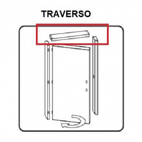 ZZ-TRAVERSO BATTENTE X PORTA MOD MICROTEC ROVERE GRIGIO CM.210X70