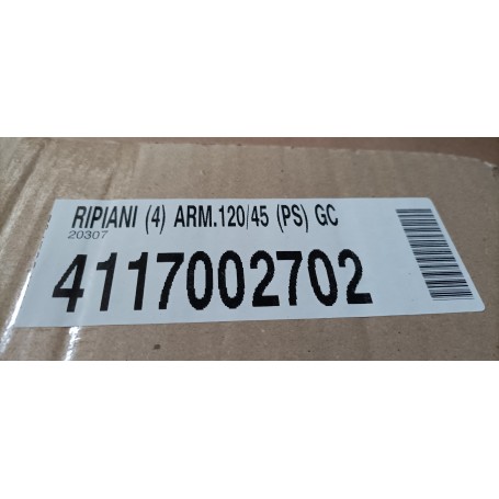 ZZ-COLLO RIPIANI X METALLO-ARMADIO X UFFICIO ARS12 120X45X200