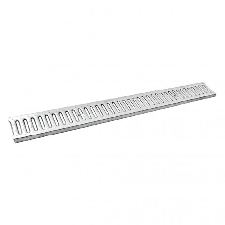 GRIGLIA ZINCATA PER CANALETTA A15  COMPACT  cm 100 x 10