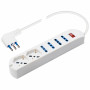 POLYPOOL PP2531 MULT. 6 PRESE 2 PRESE SCH+4 BIPASSO SPINA 10A