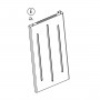 ZZ-PANNELLO LATERALE E X ARMADIO RATTAN CM.65X45X172H