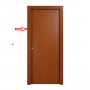 ZZ-STIPITI LATERALI + CORNICI X PORTA MOD MICROTEC CILIEGIO