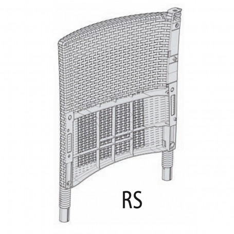 ZZ-FIANCO RS X ALLIBERT\KETER SET IOWA BALCONY CAPPUCC.