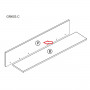 ZZ-MENSOLA P GRK03.C X KIT PARETE LIVING BRIDGE 207X170X34 BIANCO\B.LUC.