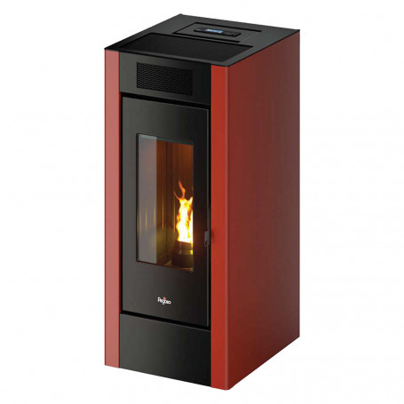 STUFA A PELLET  SPARK 11  Colore rosso