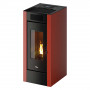 STUFA A PELLET  SPARK 11  Colore rosso