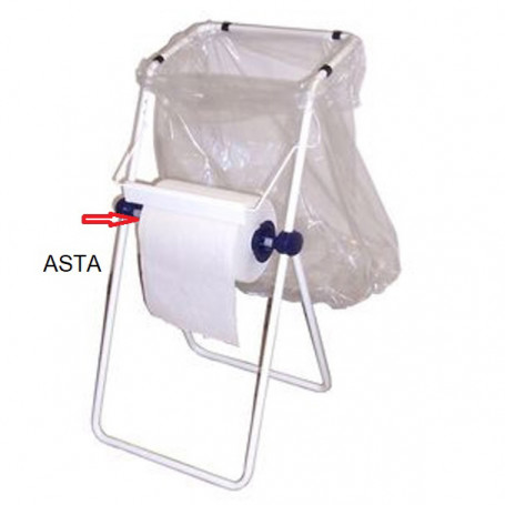 ZZ-ASTA ROTOLO X SUPPORTO A CAVALL.X BOBINA CARTA