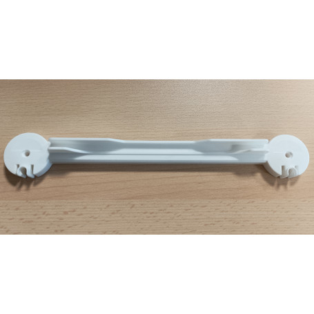 ZZ-SUPPORTO X MENSOLE COLAPIATTI CROMATE CM. 76 C\SUPPORTI