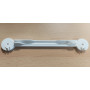 ZZ-SUPPORTO X MENSOLE COLAPIATTI CROMATE CM. 76 C\SUPPORTI