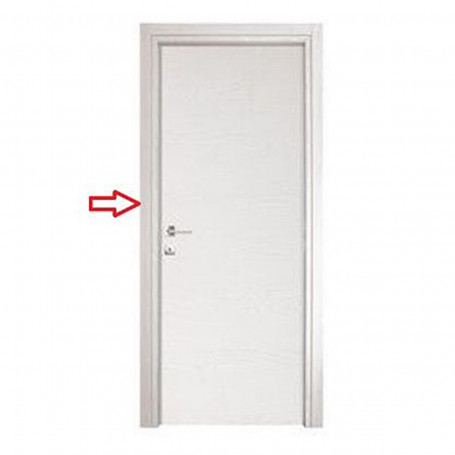 ZZ-STIPITI LATERALI +CORNICI X PORTA MOD MICROTEC BIANCO