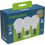 BEGHELLI LED 58050 GOCCIA E27 W8 CA3000K SET 3