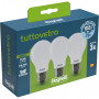 BEGHELLI LED 58052 GOCCIA E27 W8 FR6500K SET 3