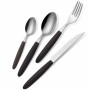 POSATE LIGHT BARATTOLO PZ.24 NERO 1 18\0