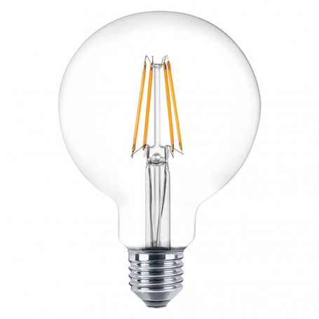 LAMPADA LED A FILAMENTO  GLOBO  CALDA 2700K  8W uguale a 75W E27 - 1055 lm