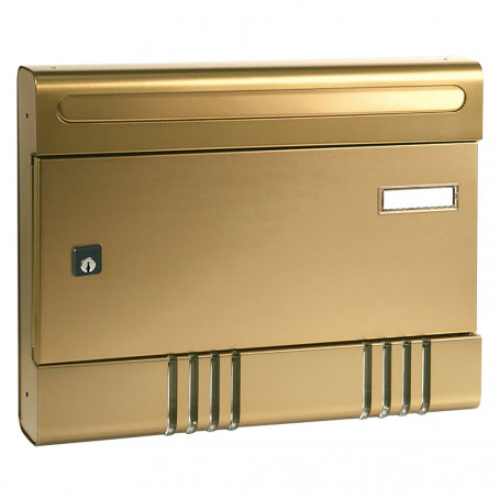 CASSETTA POSTALE SERIE  SIRE    anodizzato bronzo