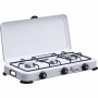 FORNELLO A GAS 3 FUOCHI C\COPERCHIO CAMPING  MULTIFIRE 3