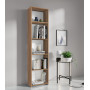 KIT LIBRERIA 4 RIPIANI ROVERE BAR. CM.L45XH183XD25