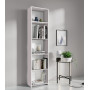 KIT LIBRERIA 4 RIPIANI BIANCO CM.L45XH183XD25