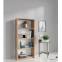 KIT LIBRERIA 3 RIPIANI ROVERE BAR. CM.L65XH138XD25