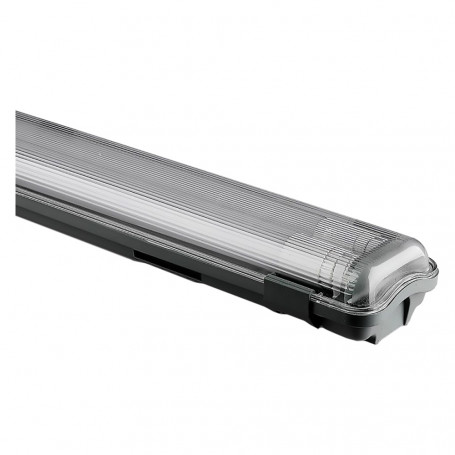 PLAFONIERA DOPPIO TUBO LED 2 x 22W-6400K mm.1560 x 112 x 63 mm