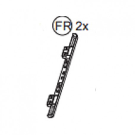 ZZ-FR X CASSAPANCA  RATTAN  CM. 80X44X51H 180LT. ANTRACITE