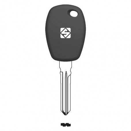 CHIAVE TRANSPONDER ACCIAIO HU179TE